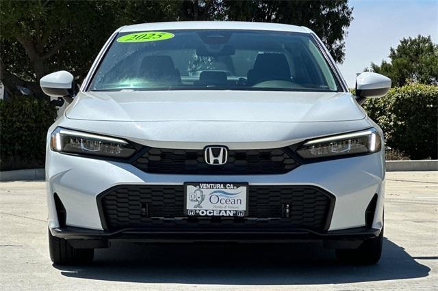 new 2025 Honda Civic car, priced at $25,855