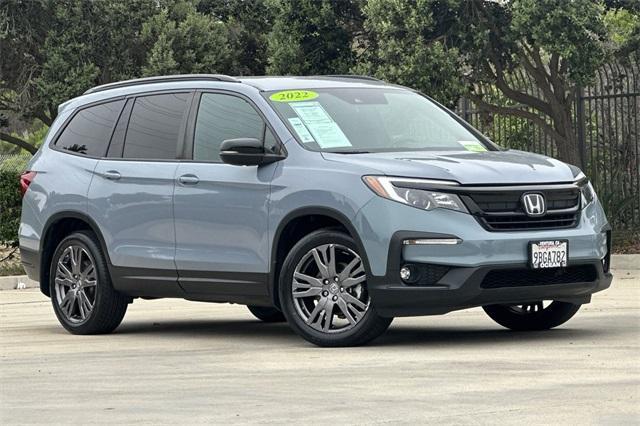 used 2022 Honda Pilot car, priced at $27,995