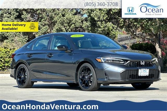 new 2026 Honda Civic Hybrid car, priced at $30,490