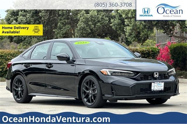 new 2026 Honda Civic car, priced at $27,790