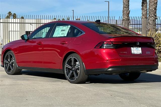 new 2025 Honda Accord Hybrid car, priced at $35,205