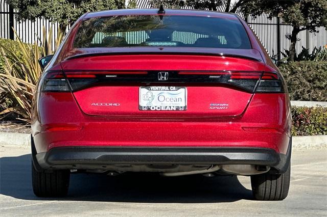 new 2025 Honda Accord Hybrid car, priced at $35,205