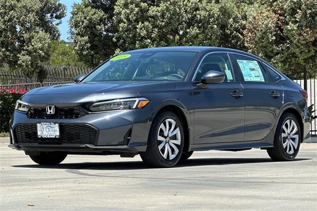 new 2025 Honda Civic car, priced at $25,400