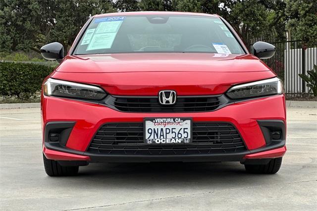 used 2024 Honda Civic car, priced at $25,995