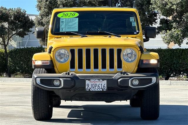 used 2020 Jeep Wrangler Unlimited car, priced at $23,895