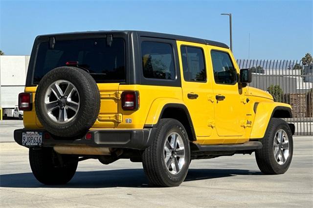 used 2020 Jeep Wrangler Unlimited car, priced at $27,687