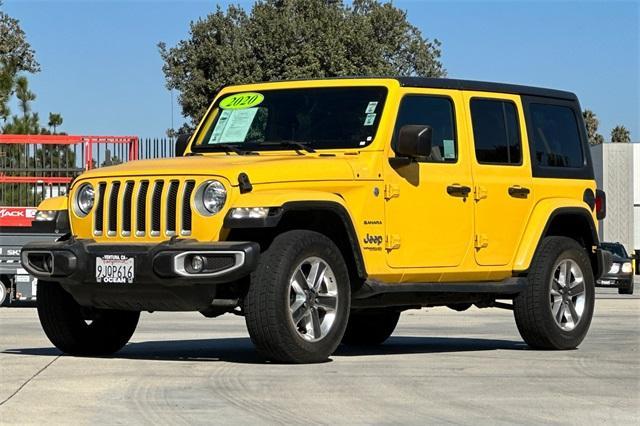 used 2020 Jeep Wrangler Unlimited car, priced at $23,895