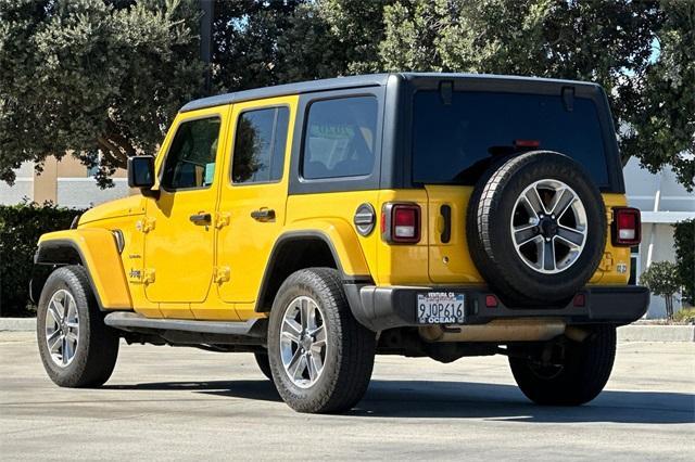 used 2020 Jeep Wrangler Unlimited car, priced at $23,895