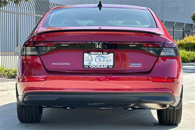 new 2024 Honda Accord Hybrid car, priced at $34,445