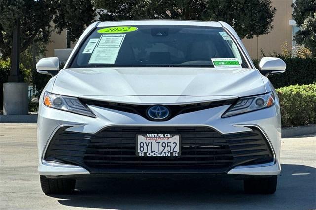 used 2022 Toyota Camry Hybrid car, priced at $26,795