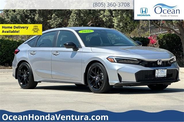 new 2026 Honda Civic car, priced at $28,990