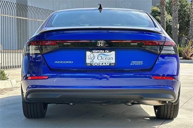 new 2024 Honda Accord Hybrid car, priced at $34,445