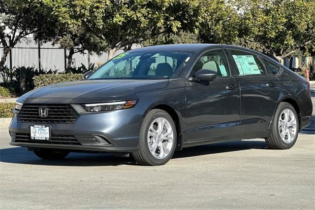 new 2025 Honda Accord car, priced at $29,445