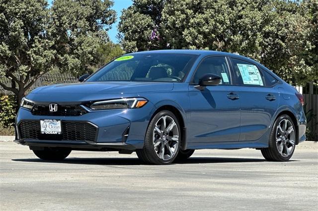 new 2025 Honda Civic Hybrid car, priced at $33,555