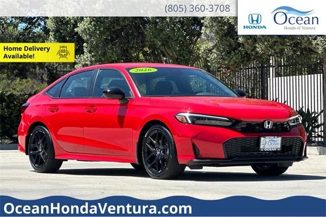 new 2026 Honda Civic car, priced at $27,745