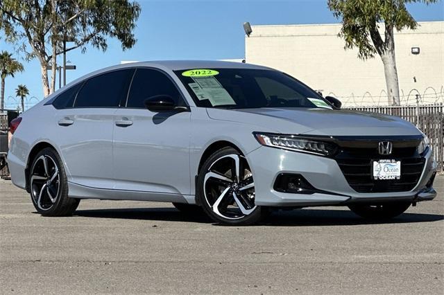used 2022 Honda Accord car, priced at $24,887