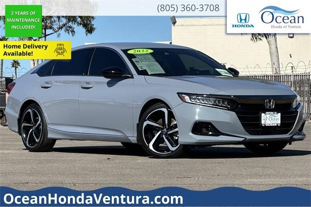 used 2022 Honda Accord car, priced at $24,887