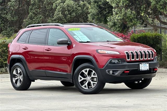 used 2015 Jeep Cherokee car, priced at $14,997