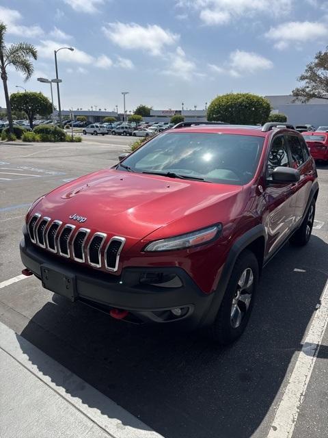 used 2015 Jeep Cherokee car, priced at $15,995