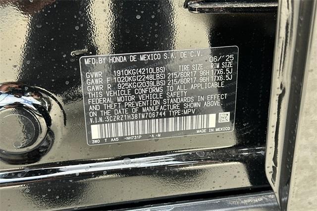 new 2026 Honda HR-V car, priced at $27,595