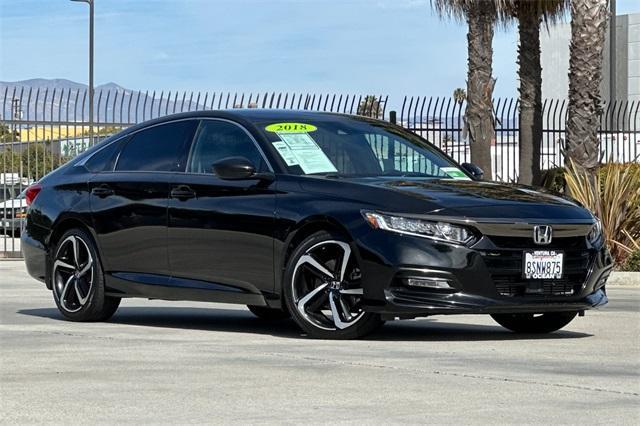 used 2018 Honda Accord car, priced at $20,895