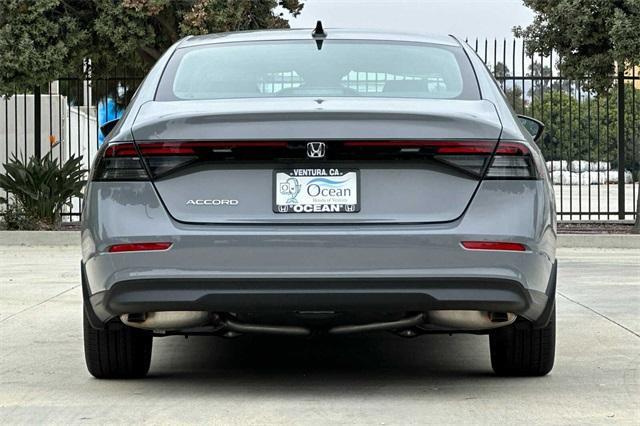 new 2025 Honda Accord car, priced at $32,110