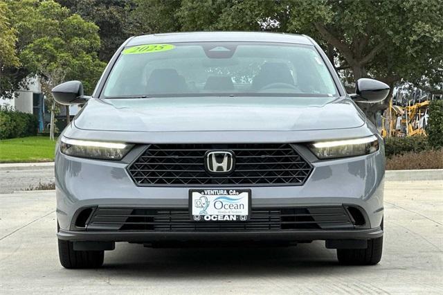 new 2025 Honda Accord car, priced at $32,110