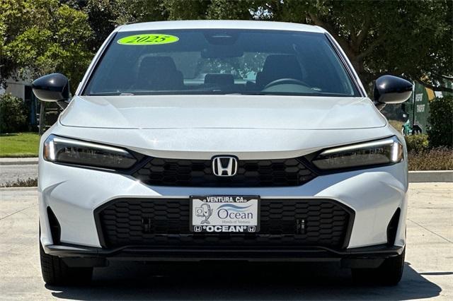 new 2025 Honda Civic car, priced at $27,855