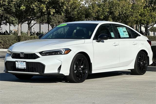 new 2025 Honda Civic Hybrid car, priced at $30,555