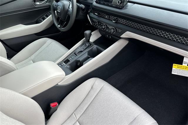 new 2025 Honda Accord car, priced at $31,710