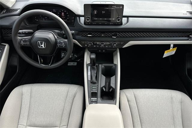 new 2025 Honda Accord car, priced at $31,710