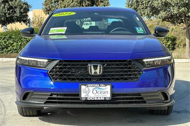 new 2024 Honda Accord Hybrid car, priced at $34,445