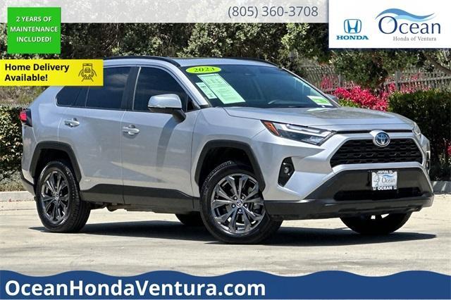 used 2023 Toyota RAV4 Hybrid car, priced at $32,894