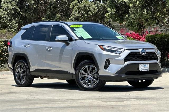 used 2023 Toyota RAV4 Hybrid car, priced at $37,250