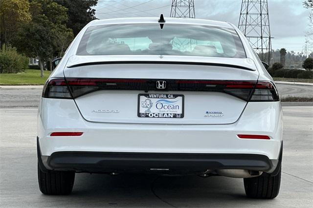 new 2025 Honda Accord Hybrid car, priced at $35,260