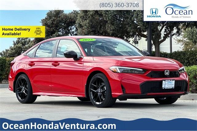 new 2025 Honda Civic Hybrid car, priced at $30,100
