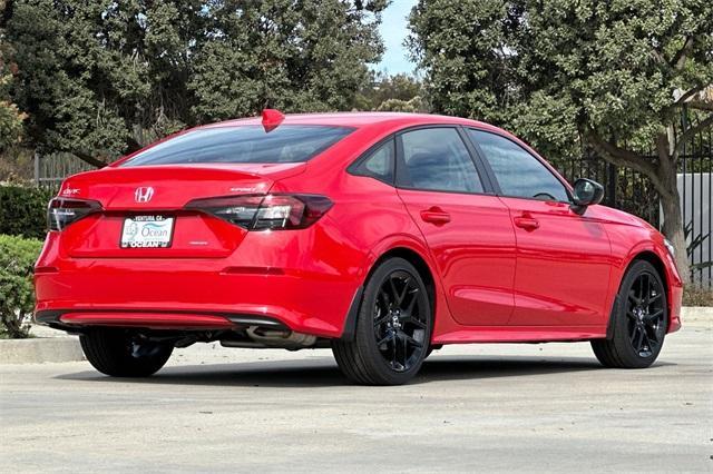 new 2025 Honda Civic Hybrid car, priced at $30,100