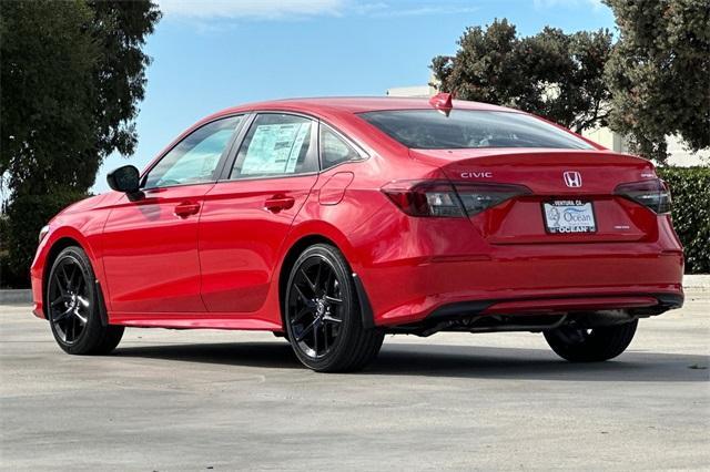 new 2025 Honda Civic Hybrid car, priced at $30,100