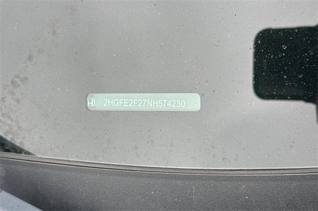 used 2022 Honda Civic car, priced at $20,995