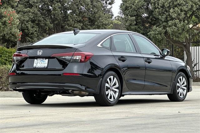 new 2025 Honda Civic car, priced at $25,400