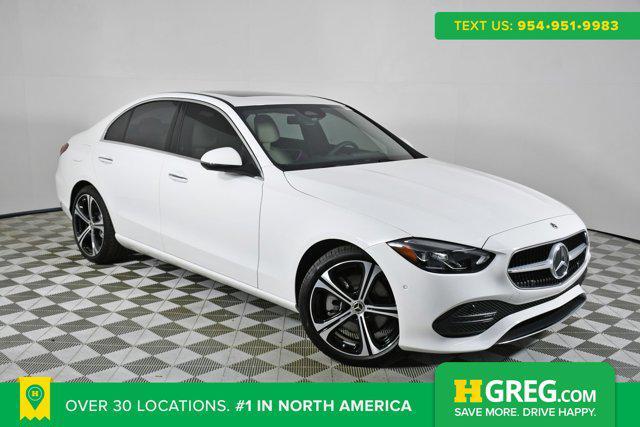 used 2024 Mercedes-Benz C-Class car, priced at $43,998