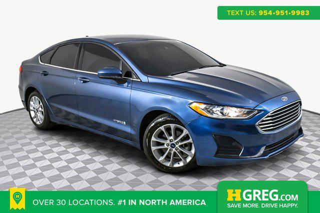 used 2019 Ford Fusion Hybrid car, priced at $10,997