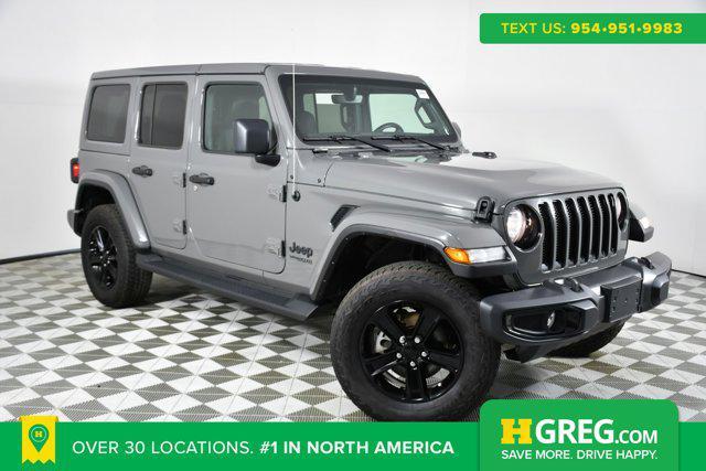 used 2021 Jeep Wrangler Unlimited car, priced at $41,998