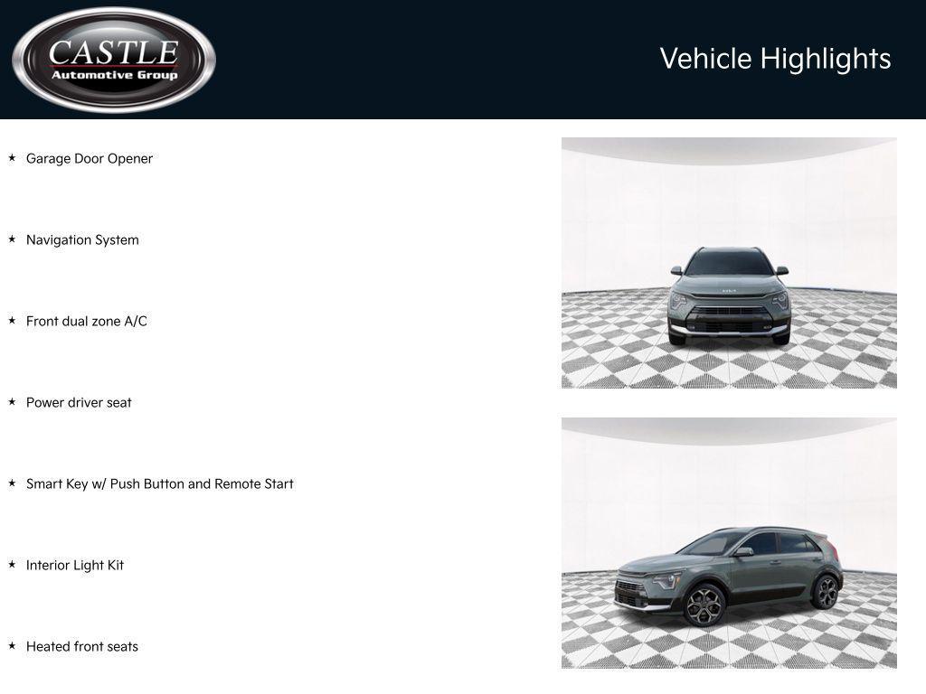 new 2025 Kia Niro car, priced at $27,716