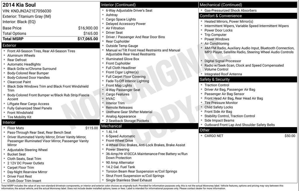 used 2014 Kia Soul car, priced at $6,797