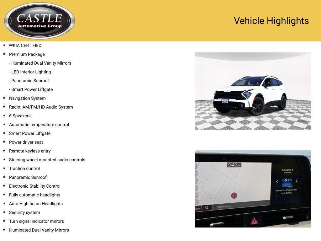 used 2025 Kia Sportage car, priced at $31,671