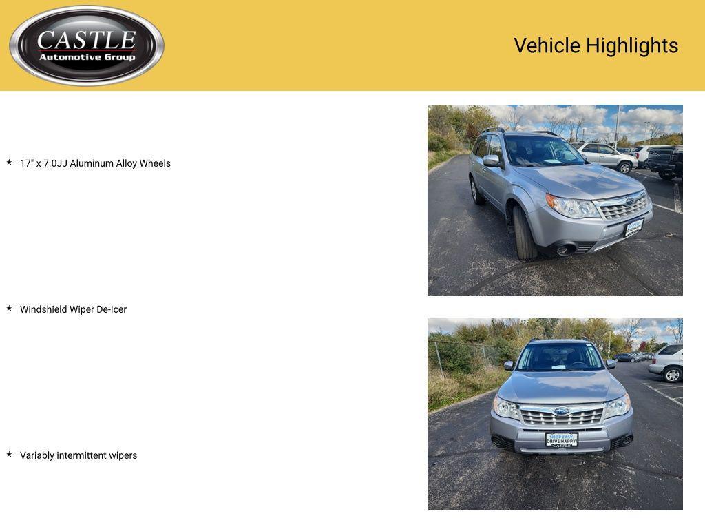 used 2012 Subaru Forester car, priced at $7,997