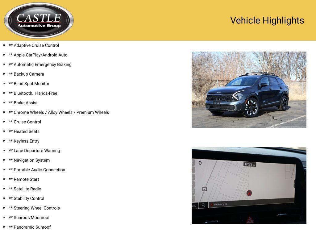 used 2024 Kia Sportage car, priced at $30,771