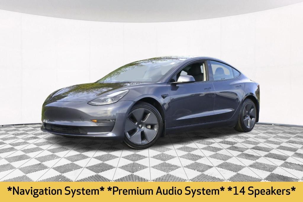 used 2022 Tesla Model 3 car, priced at $23,908