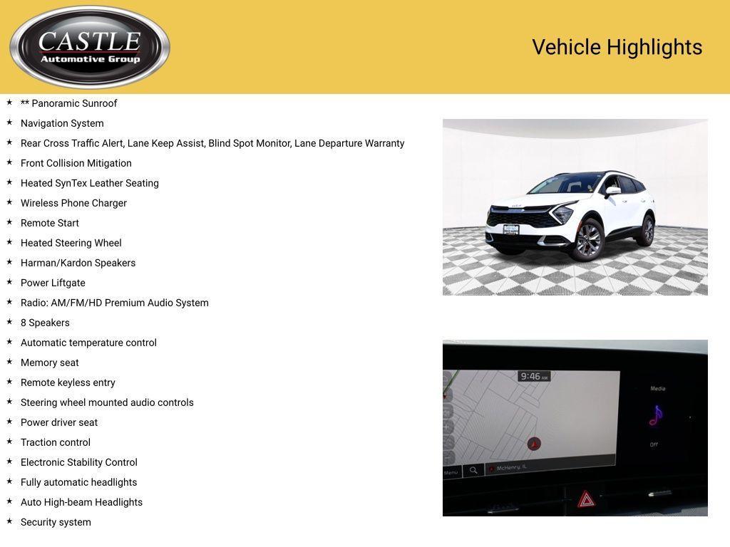 used 2025 Kia Sportage car, priced at $31,471